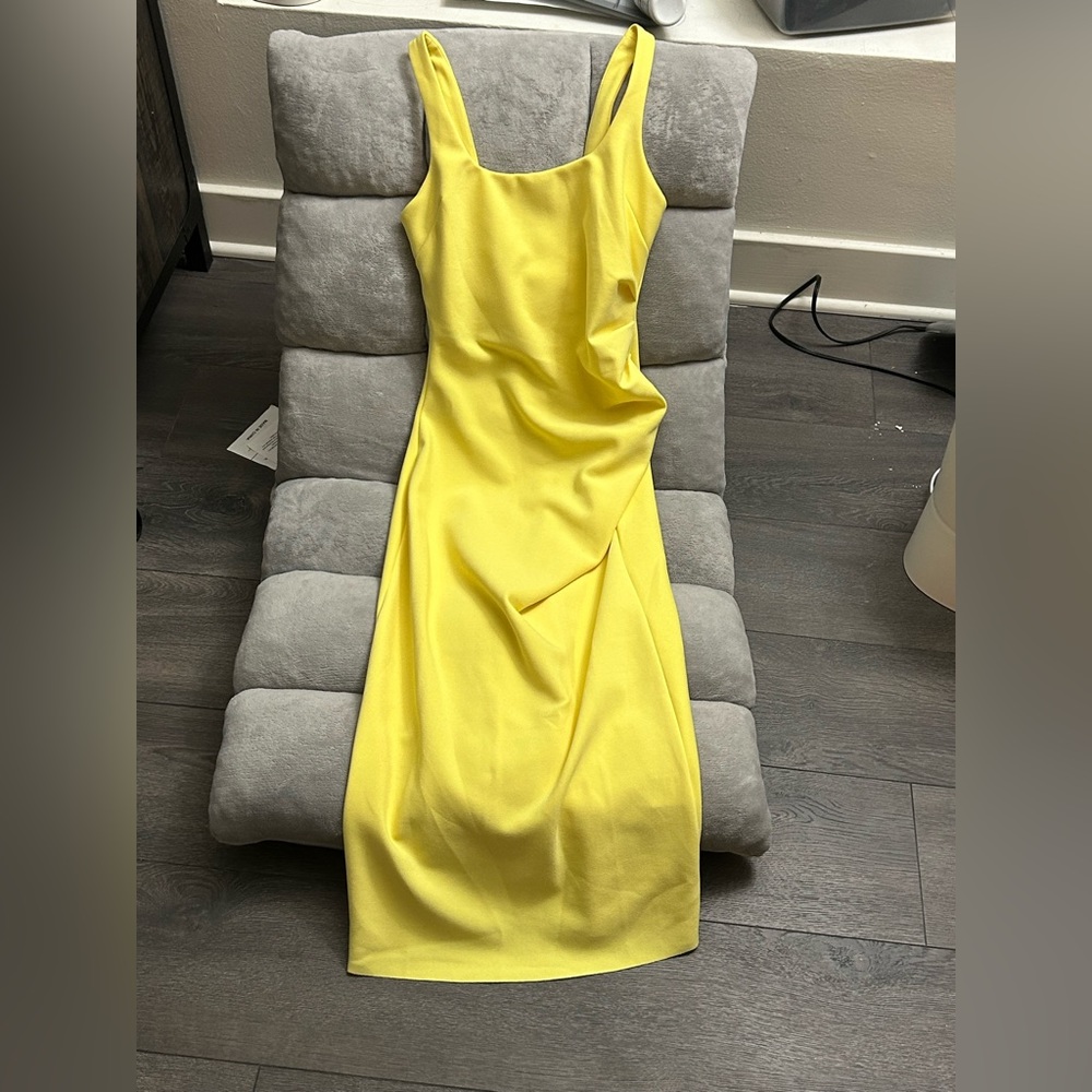 Bec + Bridge yellow Karina Dress like new